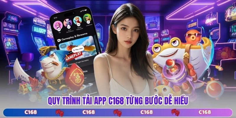 Quy trình tải app C168 từng bước dễ hiểu